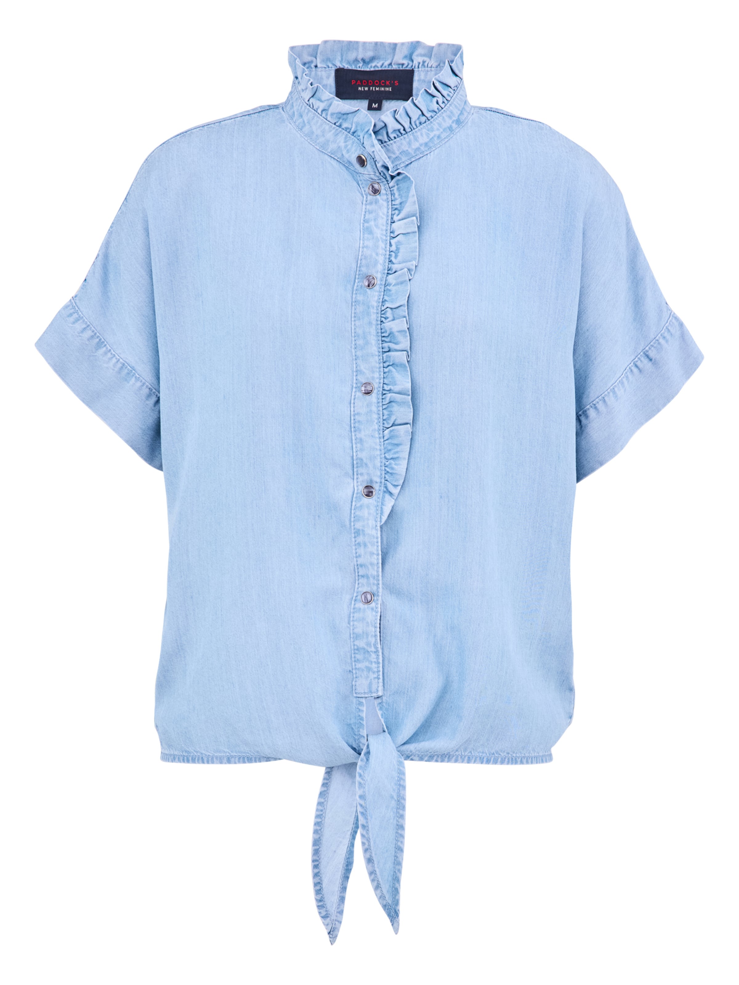 PADDOCKS Bluse in Blau: Vorderseite