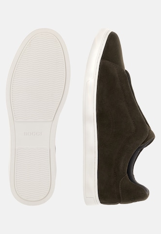 Boggi Milano Platform trainers in Brown: front