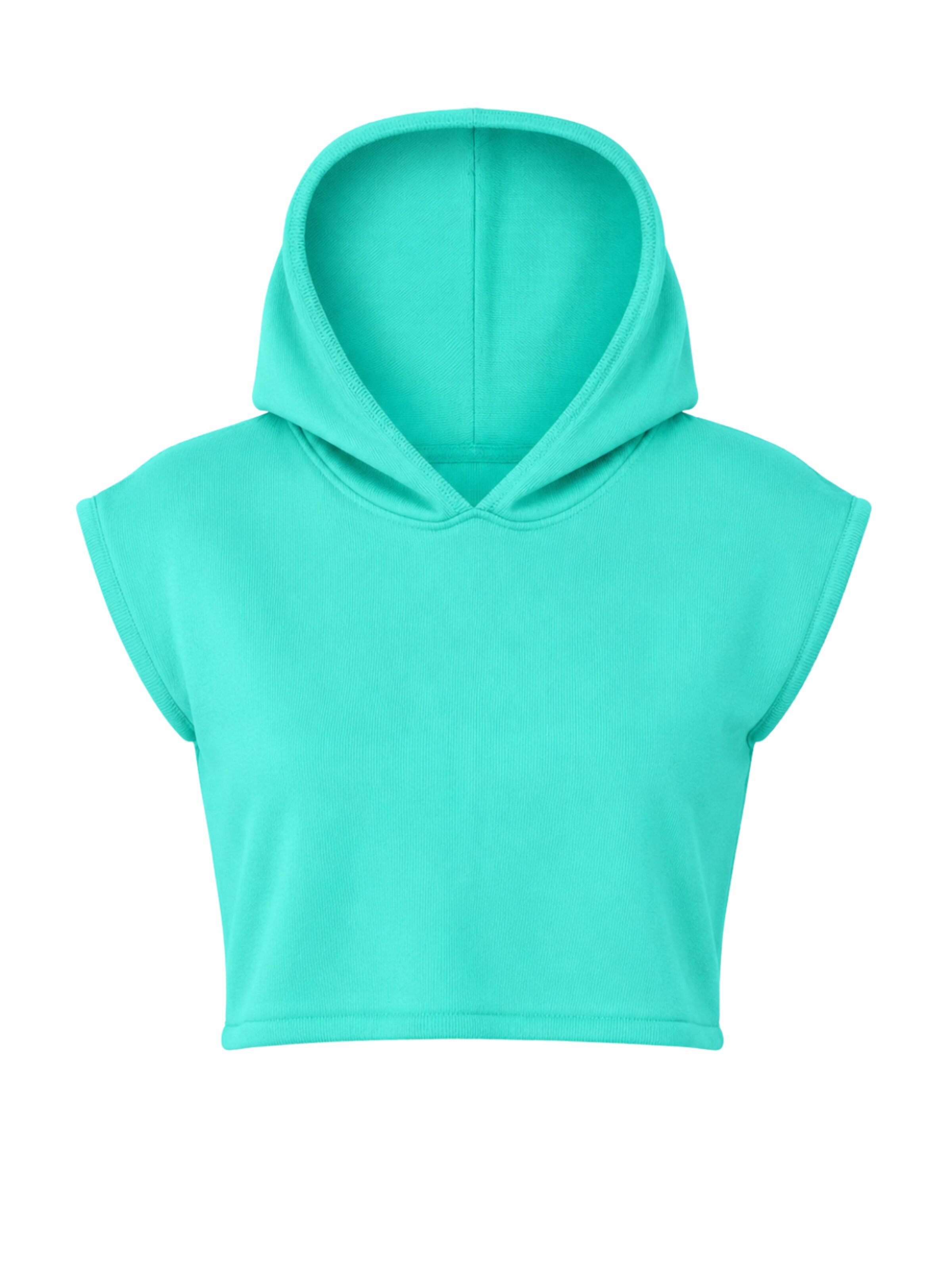 Süel knitwear Knitted top 'Hanna Hoodie' in Green: front