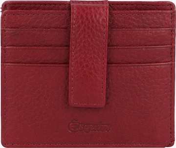 Esquire Wallet 'Oslo Texas' in Red: front