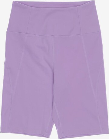 Girlfriend Collective Shorts in S in Purple: front