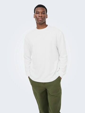 Only & Sons Shirt 'ONSCASPIAN' in White
