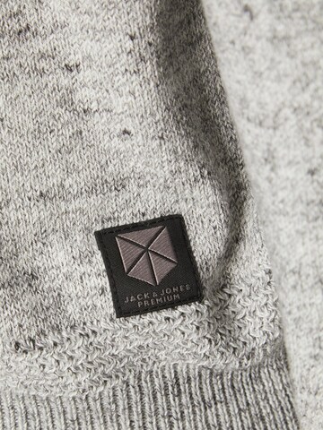 JACK & JONES Sweater 'MELVIN' in Grey