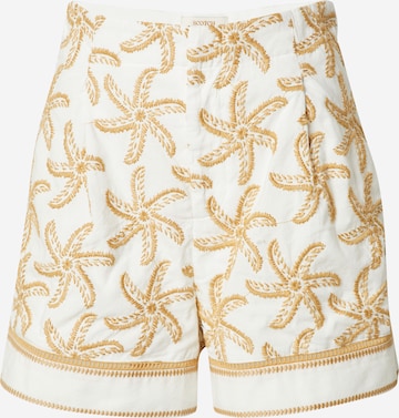 SCOTCH & SODA Regular Shorts 'Starfish' in Weiß: predná strana