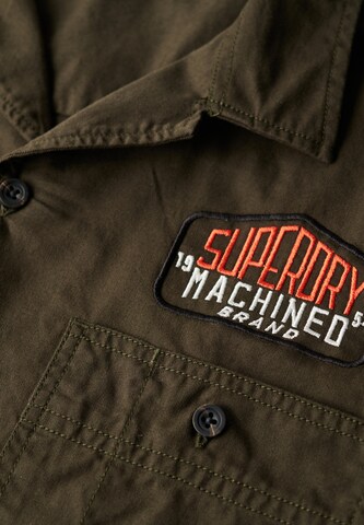Superdry Regular fit Overhemd in Groen