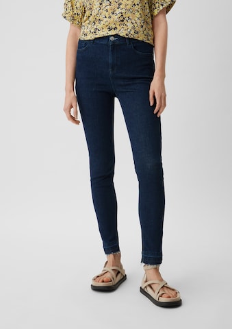 comma casual identity Skinny Jeans in Blau: Vorderseite