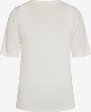 Pull-over Usha en blanc