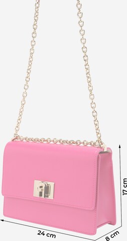 FURLA - Mala de ombro '1927' em rosa