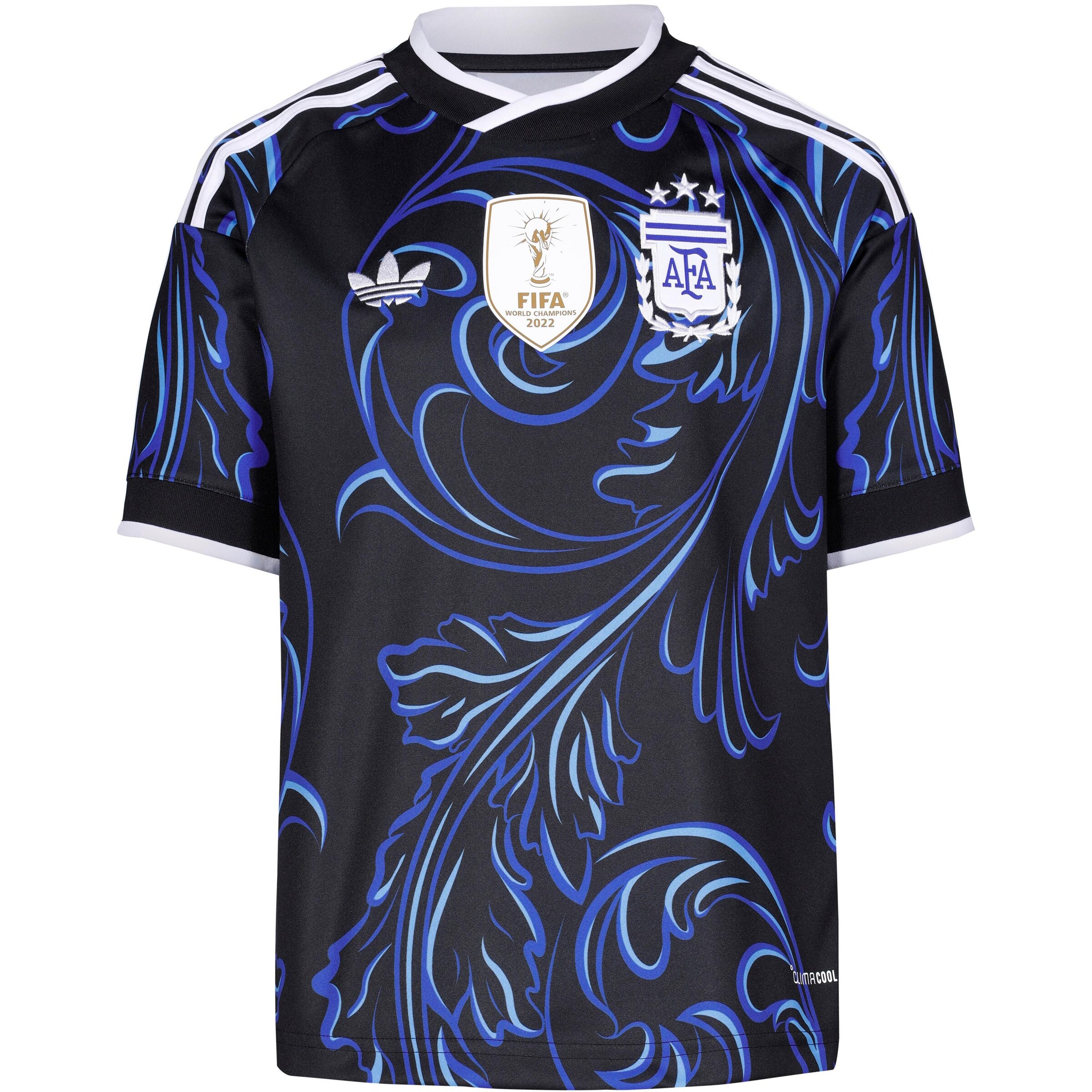 ADIDAS PERFORMANCE Funktionsshirt 'AFA Argentinien 26' in Schwarz: Vorderseite