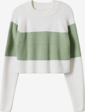 MANGO TEEN Sweater 'Tulipan' in Green: front
