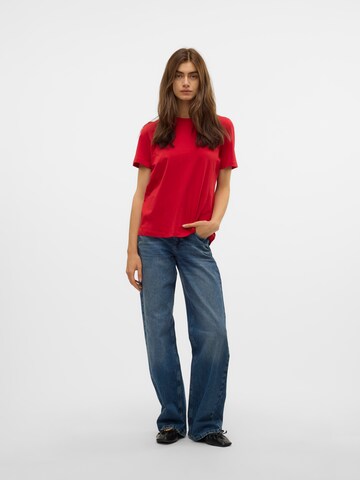 Maglietta 'VMPaulina' di VERO MODA in rosso: frontale