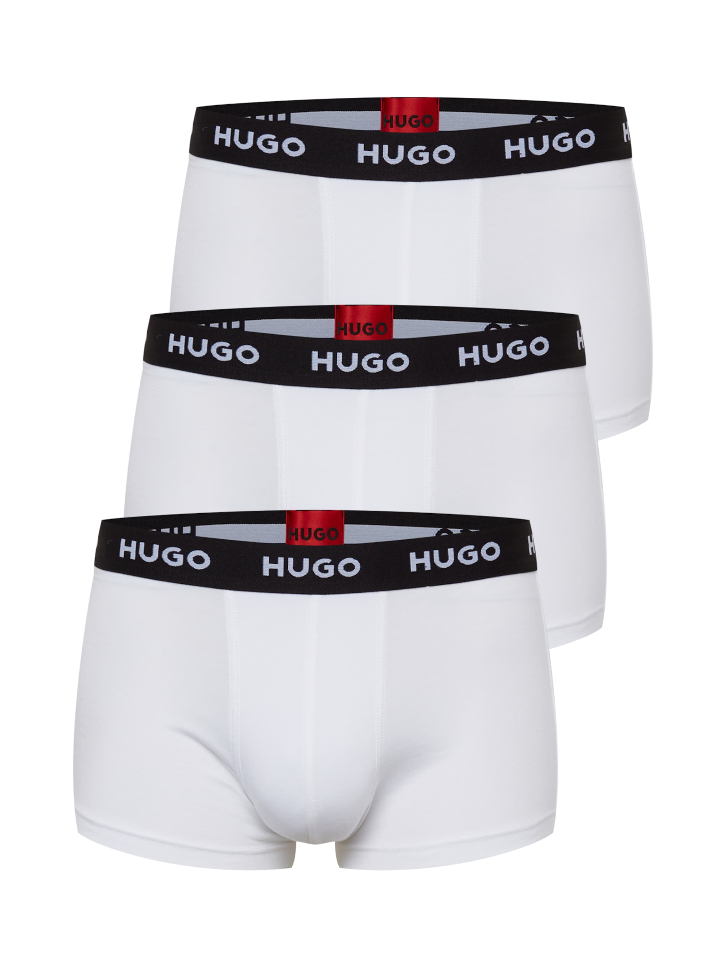 regular Boxer di HUGO in bianco: frontale