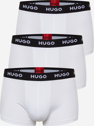 HUGO Boxershorts in rot / schwarz / weiß, Produktansicht