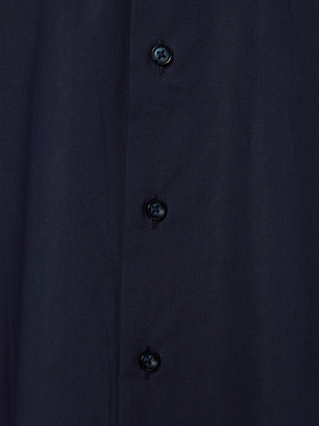 Coupe regular Chemise business 'Easy Care' Finshley & Harding en bleu