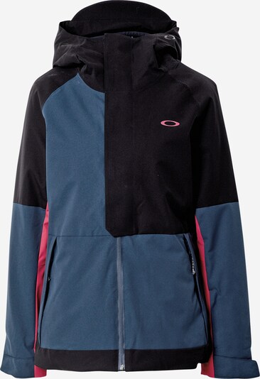 OAKLEY Outdoorová bunda 'CAMELLIA' - kouřově modrá / grenadina / černá, Produkt