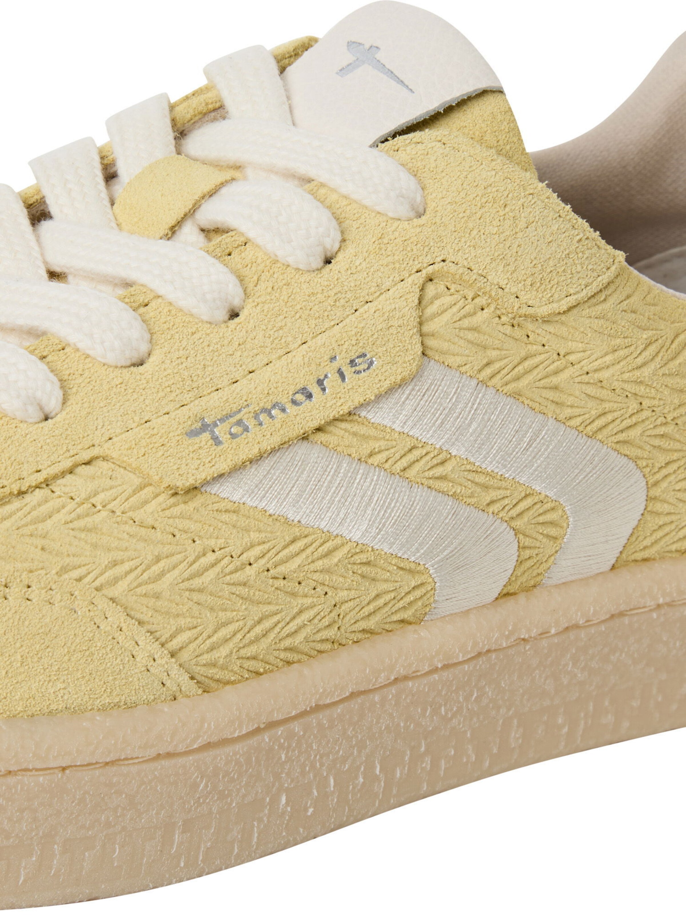 Baskets basses Tamaris en jaune