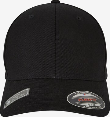 Casquette Flexfit en noir : devant