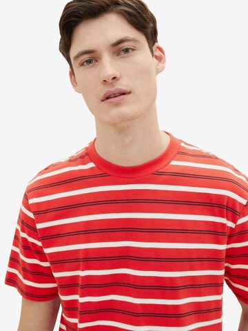 TOM TAILOR DENIM T-Shirt in Rot