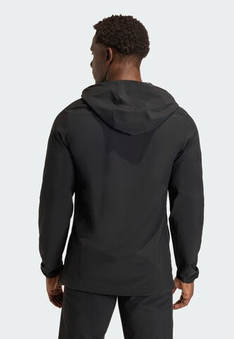 ADIDAS PERFORMANCE Sportjas 'Tiro Travel' in Zwart
