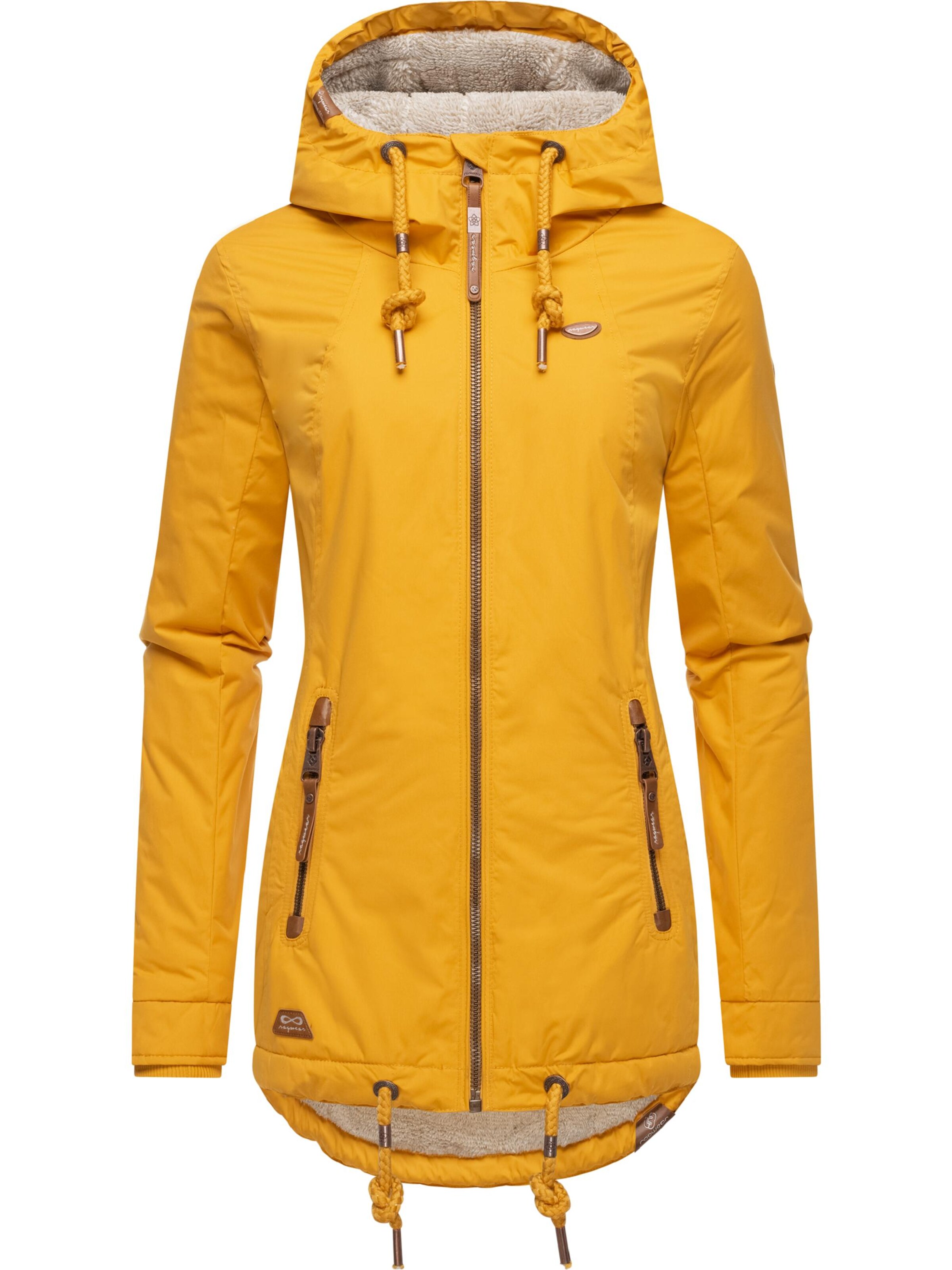 Veste d’hiver 'Zuzka' Ragwear en jaune