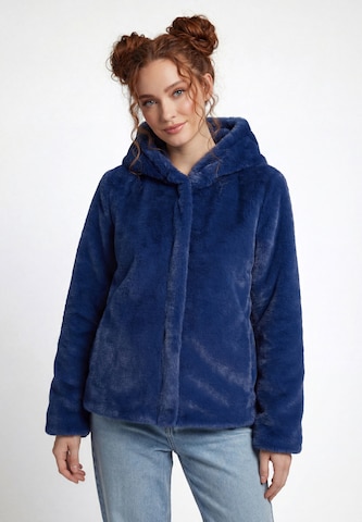 Veste mi-saison 'Fashion Look' taddy en bleu : devant