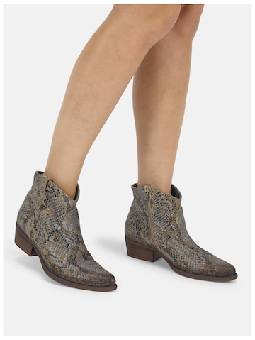 Bottines FELMINI en marron : devant