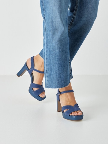 Tamaris Sandaal in Blauw