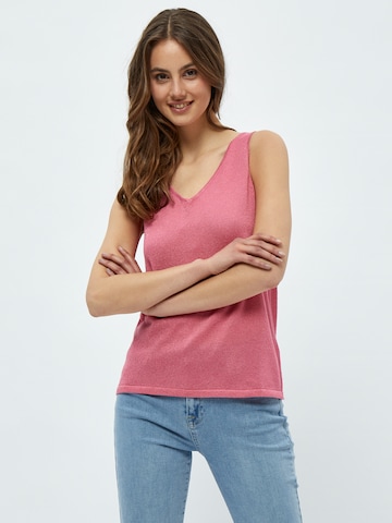 Top in maglia 'Carli' di minus in rosa: frontale