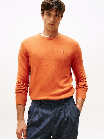 Pull-over TOMMY HILFIGER en orange : devant