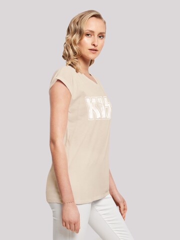 F4NT4STIC T-Shirt 'Kiss ' in Beige