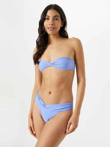 Bandeau Bikini Misspap en violet : devant