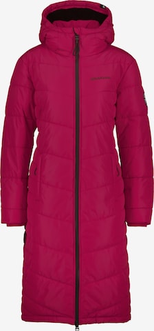 alife & kickin Зимнее пальто 'VedaAK A' в Ярко-розовый: спереди
