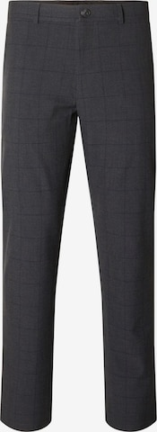 SELECTED HOMME Pants 'Robert' in Grey: front