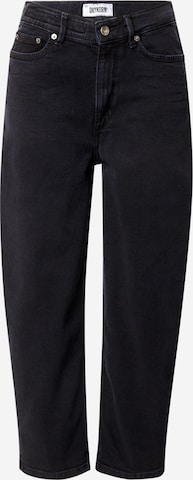 juoda DRYKORN Siaurėjantis Džinsai 'FLOWN': priekis