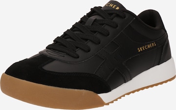 Sneaker low 'Zinger' de la SKECHERS pe negru: față