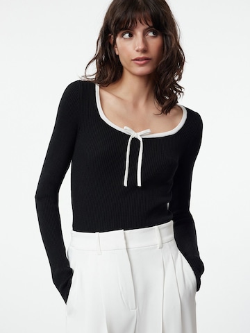 Trendyol - Jersey en negro: frente