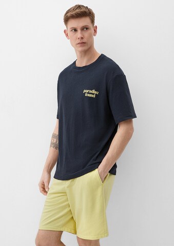 s.Oliver Loose fit Pants in Yellow: front