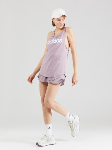 ADIDAS SPORTSWEAR Top sportowy 'Essentials' w kolorze fioletowy