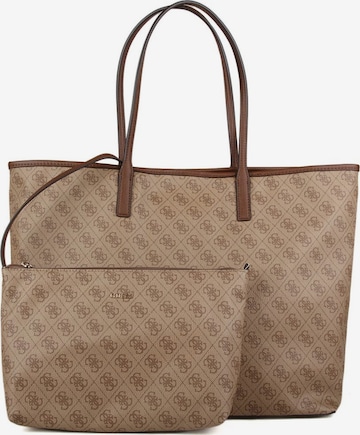 Sacs à main 'Victtoria Large 2 In 1 Tote' GUESS en marron : devant