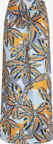 Jupe 'Maxi skirt Palm' Chic by Lirette en orange : devant
