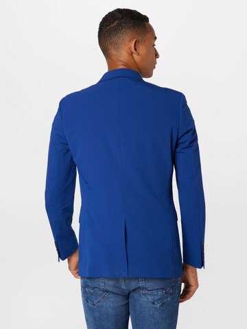 Coupe slim Veste de costume BURTON MENSWEAR LONDON en bleu