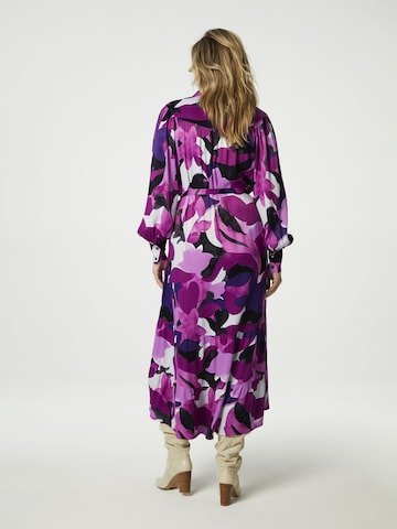 Fabienne Chapot Shirt Dress 'Noa' in Purple