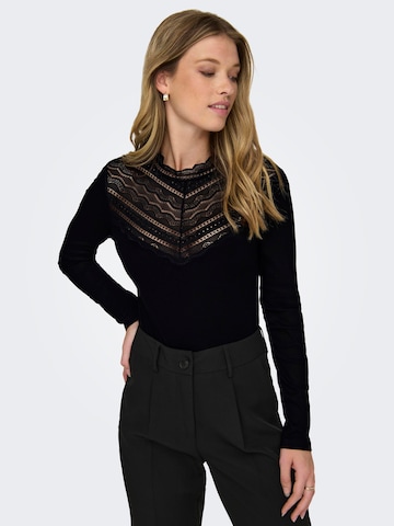 JDY Shirt bodysuit 'Kirsa' in Black