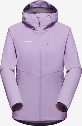 MAMMUT Outdoor Jacket 'Ultimate Comfort' in Purple: front