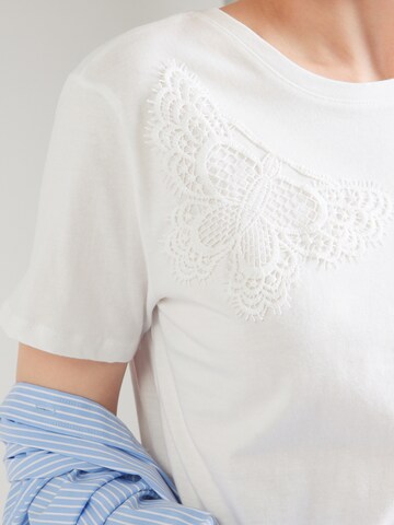 T-shirt 'VMCILJA' VERO MODA en blanc