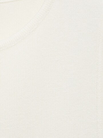 MANGO Knitted top 'HERNAN' in White