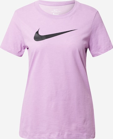 T-shirt fonctionnel NIKE en violet : devant