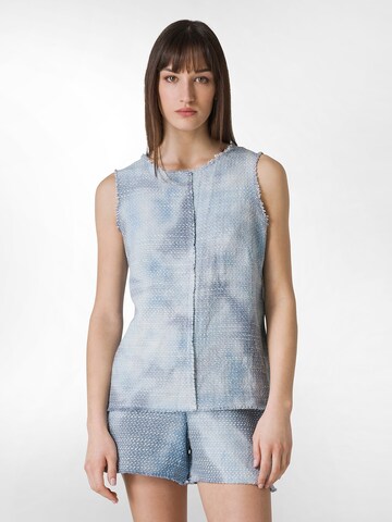 DEHA Top in Blauw: voorkant