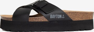 Bayton - Sapato aberto 'Ajax' em preto: frente