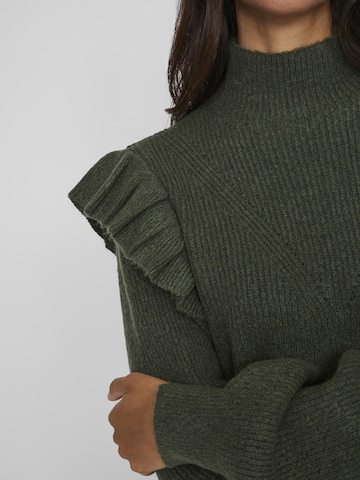 Rochie tricotat 'BOOBA' de la VILA pe verde